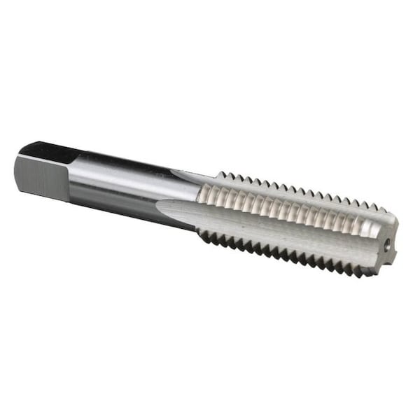 Tap America Straight Flute Hand Tap, Series TA, Metric, M7x1 Thread, Bottoming Chamfer, 4 Flutes, HSS, Bright, T/AB7X1 - main